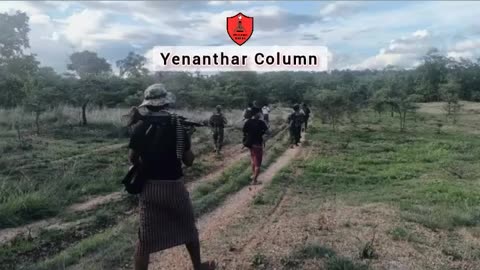 🌾⚔️ Myanmar War | PDF Battles Pyusawhti Militia Column in Yenangyaung | RCF