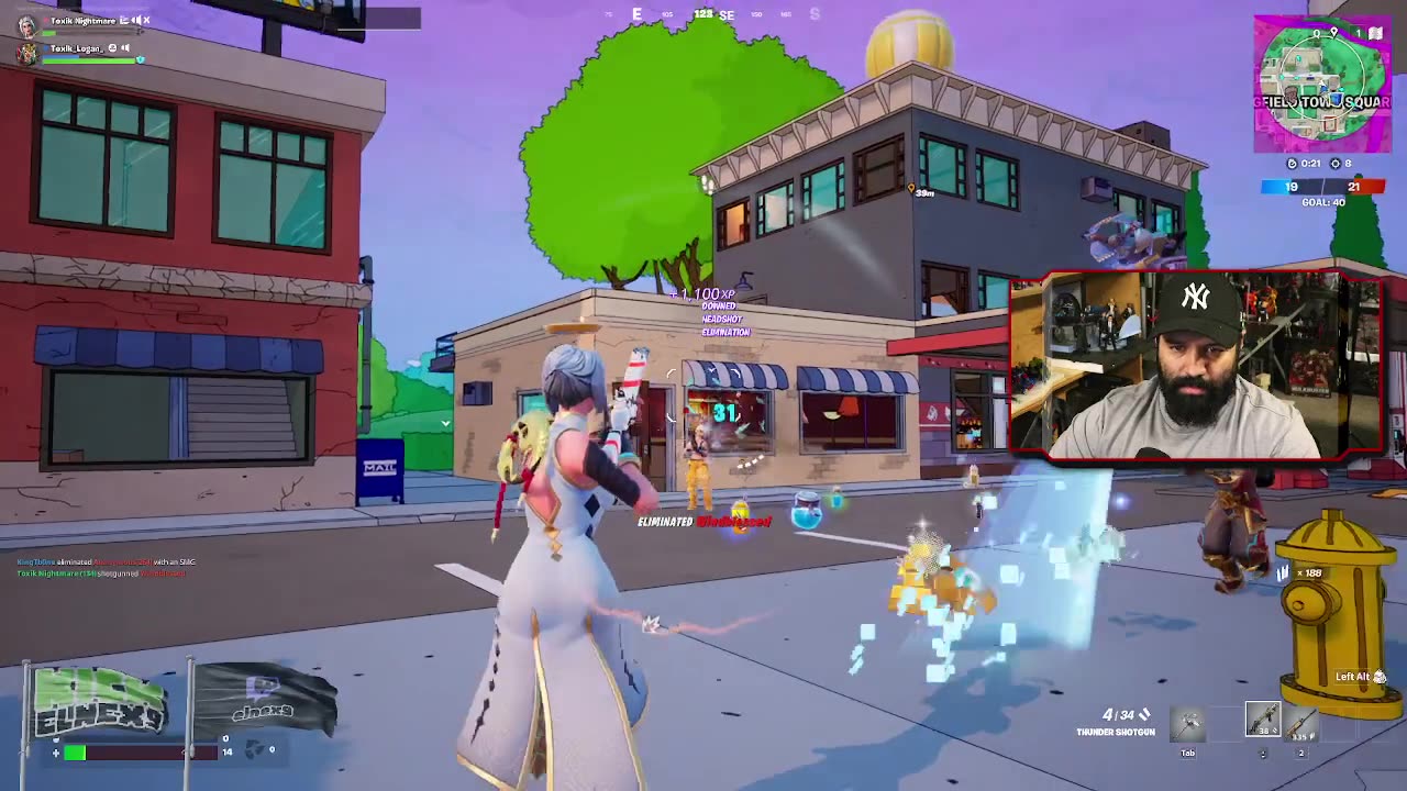 El manco alfa en el evento