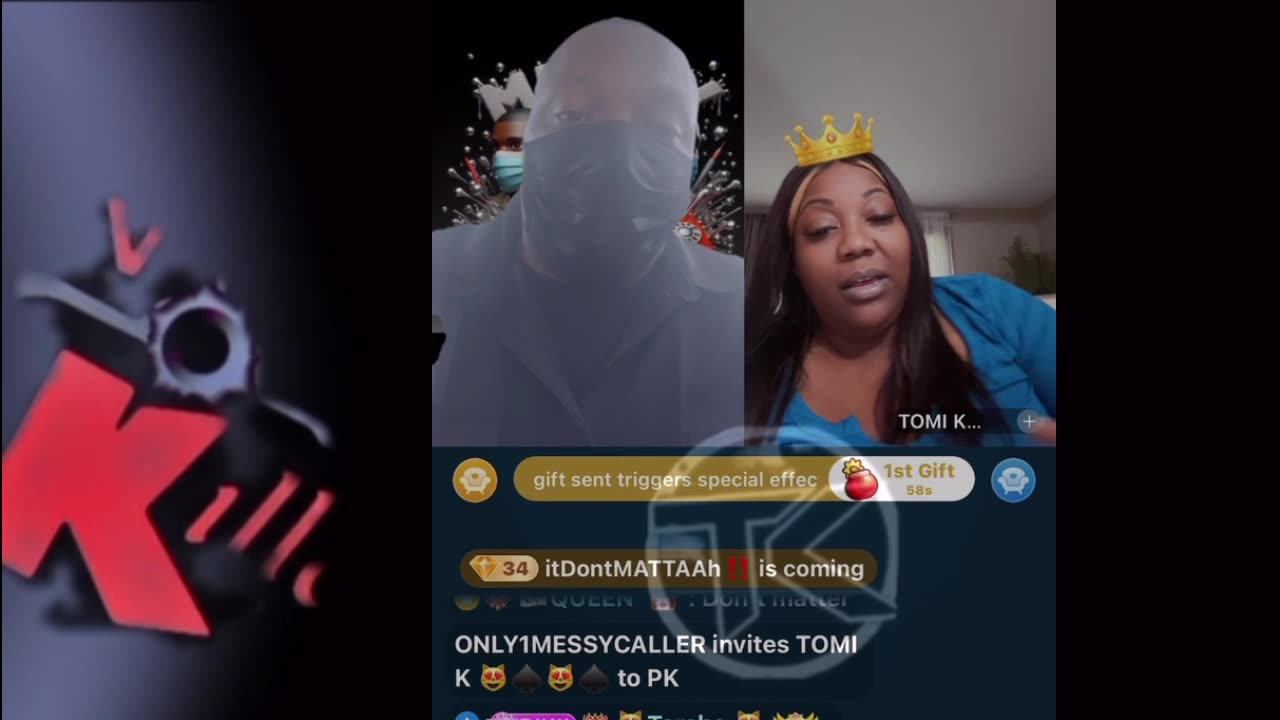 TOMIKAY TELLS MESSY CALLER HER DAUGHTER GOT NEW CHAGERS HITTING THE POLICE