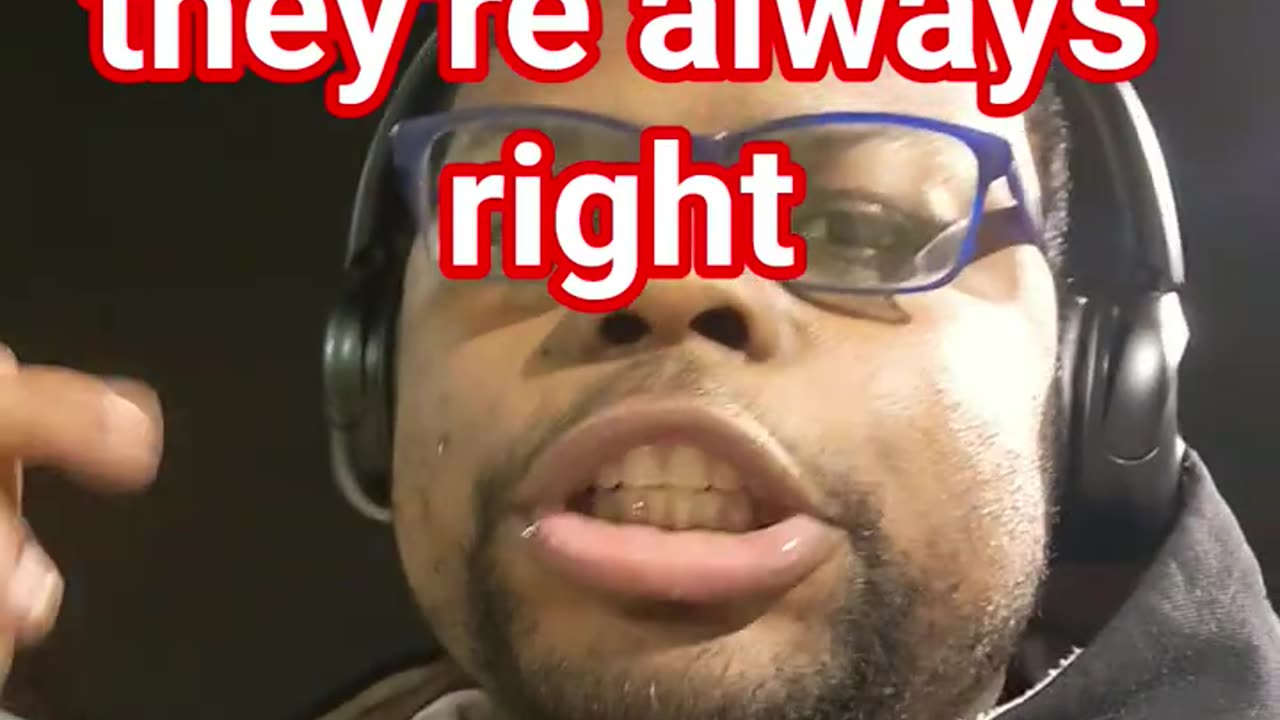 bad people think they're always right