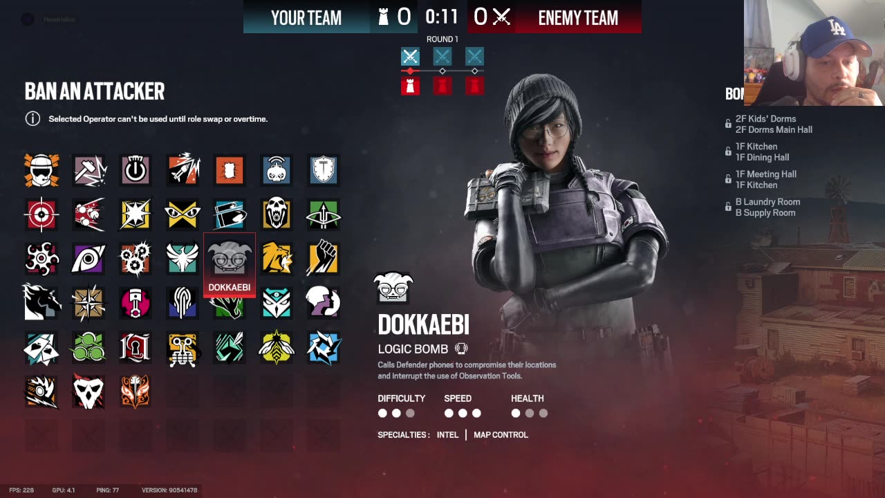 R6 grind then jumping into Val.