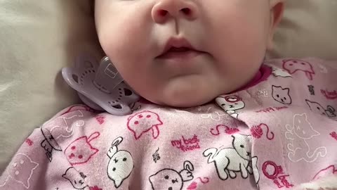 day 108 silent game fun with daddy and baby kayla