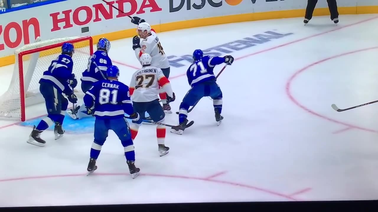 Panthers C #15 Anton Lundell 🥅(2)🏒Deflected Goal