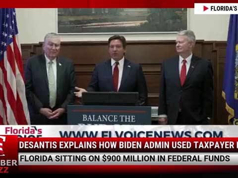 Unbelievable: DeSantis Explains How Biden Admin Used Taxpayer Funds