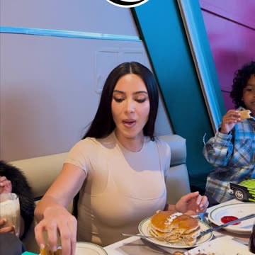 Kim Kardashian having a lovely time