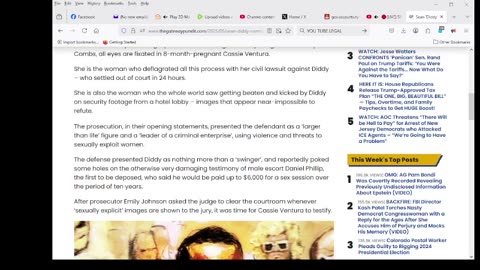 Sean ‘Diddy’ Combs Sex-Trafficking Trial: the Cassie Ventura Testimony (Part 1)