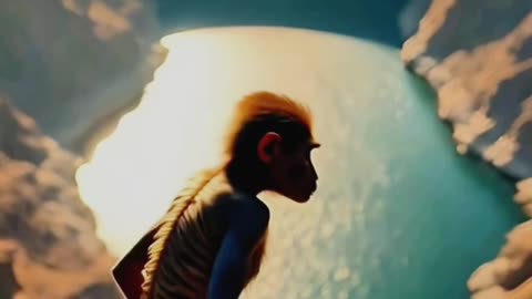 Monkey Ko Mila Water 🌊