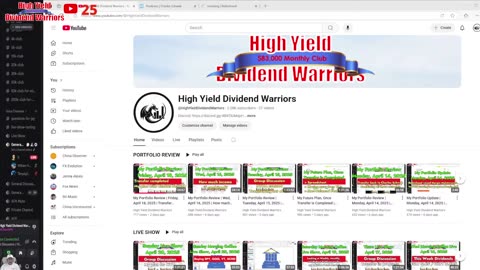 High Yield Dividend Warriors Monday Morning Coffee 21 April This Week Buy