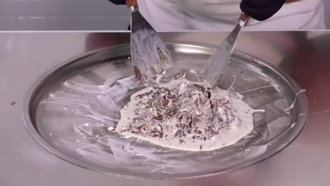 Nutella & Kinder Chocolate Bars — Ice Cream Rolls | Satisfying Visual ASMR