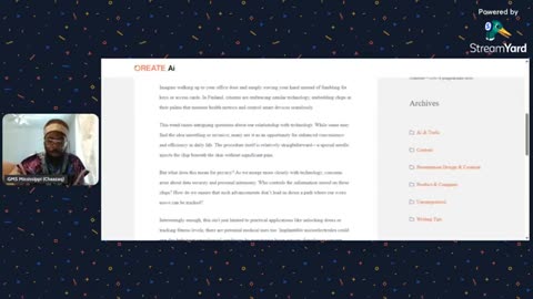 M.O.T.B. Update: The vision is speaking! - GMS - Greatmillstone