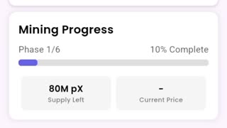 pX Coin Mining Update