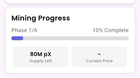 pX Coin Mining Update