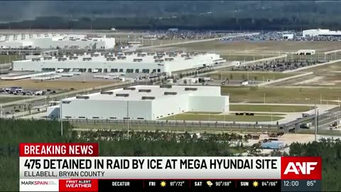 475 detained during an immigration raid at Georgia Hyundai plant, official says