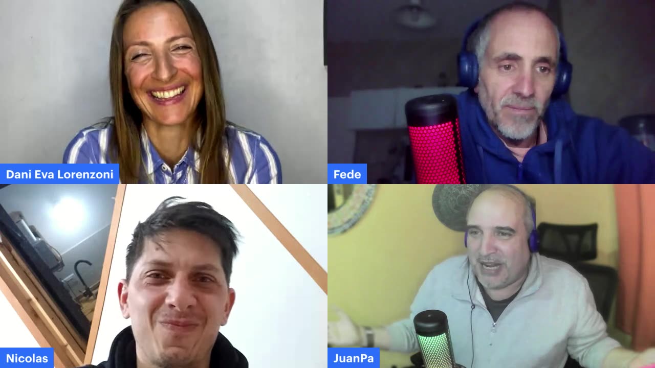 Charlas con Conexion con Dani Lorenzoni y Nico Acosta