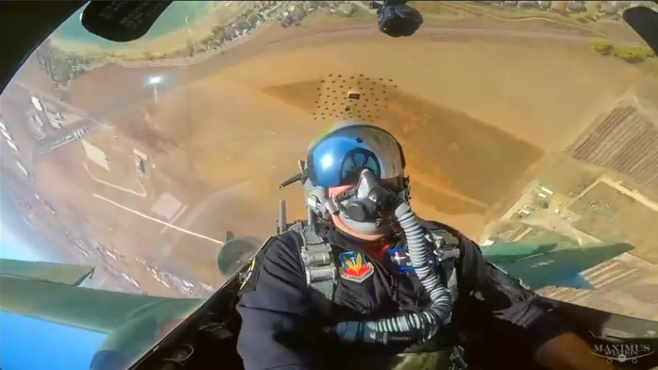A-10 Cockpit GoPro Video