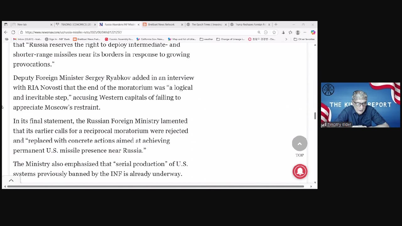 The King's Report 08/05/2025