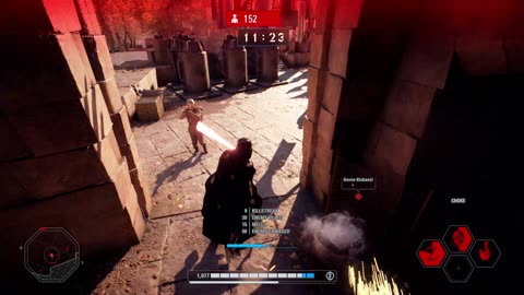 SWBF2 2017: Arcade Onslaught Darth Vader Takodana Gameplay