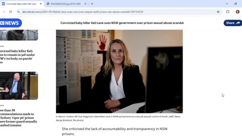 ABC uses jailed baby killer story as a key to open symbolic cell doors and free the Cabal