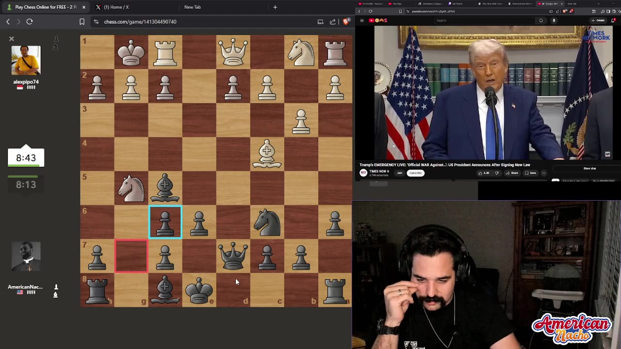 Chess, React AMA bing chilling