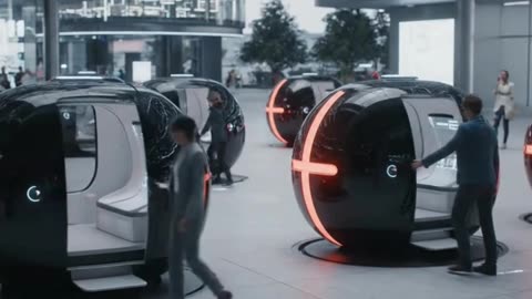 Futuristic Micro-City Transporter Pods | The Quantum Transit | #usa #uk #shorts #quantumphysics