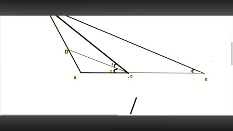 The bisector of an internal angle of a triangle divides the opposite side into proportional segments