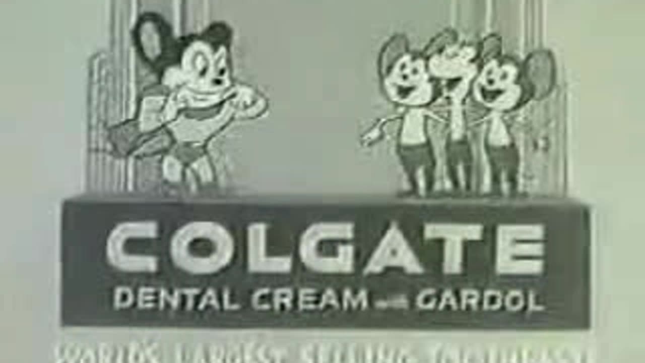 Commercial - Colgate Toothpaste w Mighty Mouse (1954)