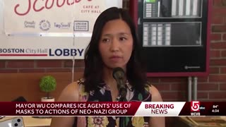Mayor of Boston Michelle Wu Compares ICE Agents to Neo-Nazis