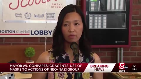 Mayor of Boston Michelle Wu Compares ICE Agents to Neo-Nazis