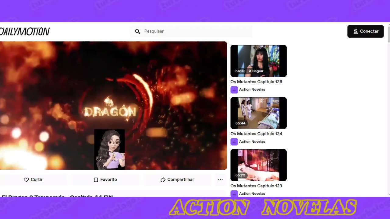 ACTION NOVELAS EM DAILYMOTION