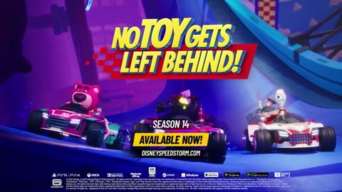 Disney Speedstorm - Season 14 Trailer "No Toy Gets Left Behind"