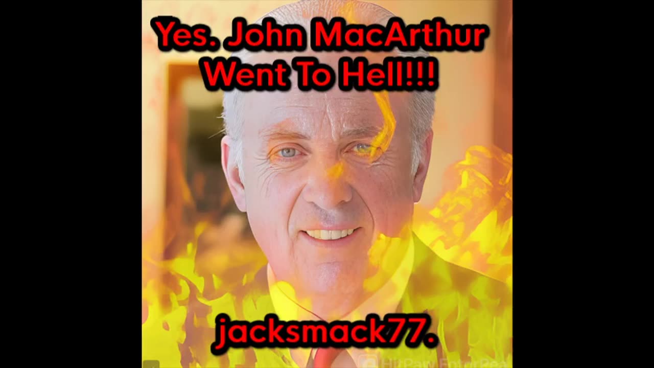 JackSmack77 Religious Hate Crime Against the Recently Deceased John MacArthur