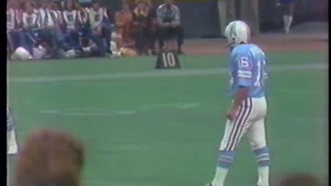 1977 CHICAGO BEARS AT HOUSTON OILERS