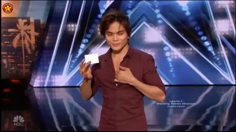 Incredible: Shin Lim BEST Close UP Card Magic America's Got Talent 2018 Auditio