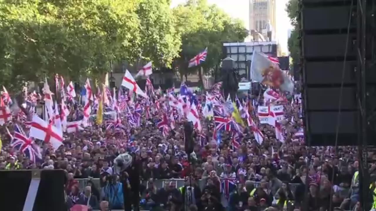 Unite The Kingdom 13-09-2025 Elon Musk Speech 🎤 | Watch out for those who speak with a split tongue