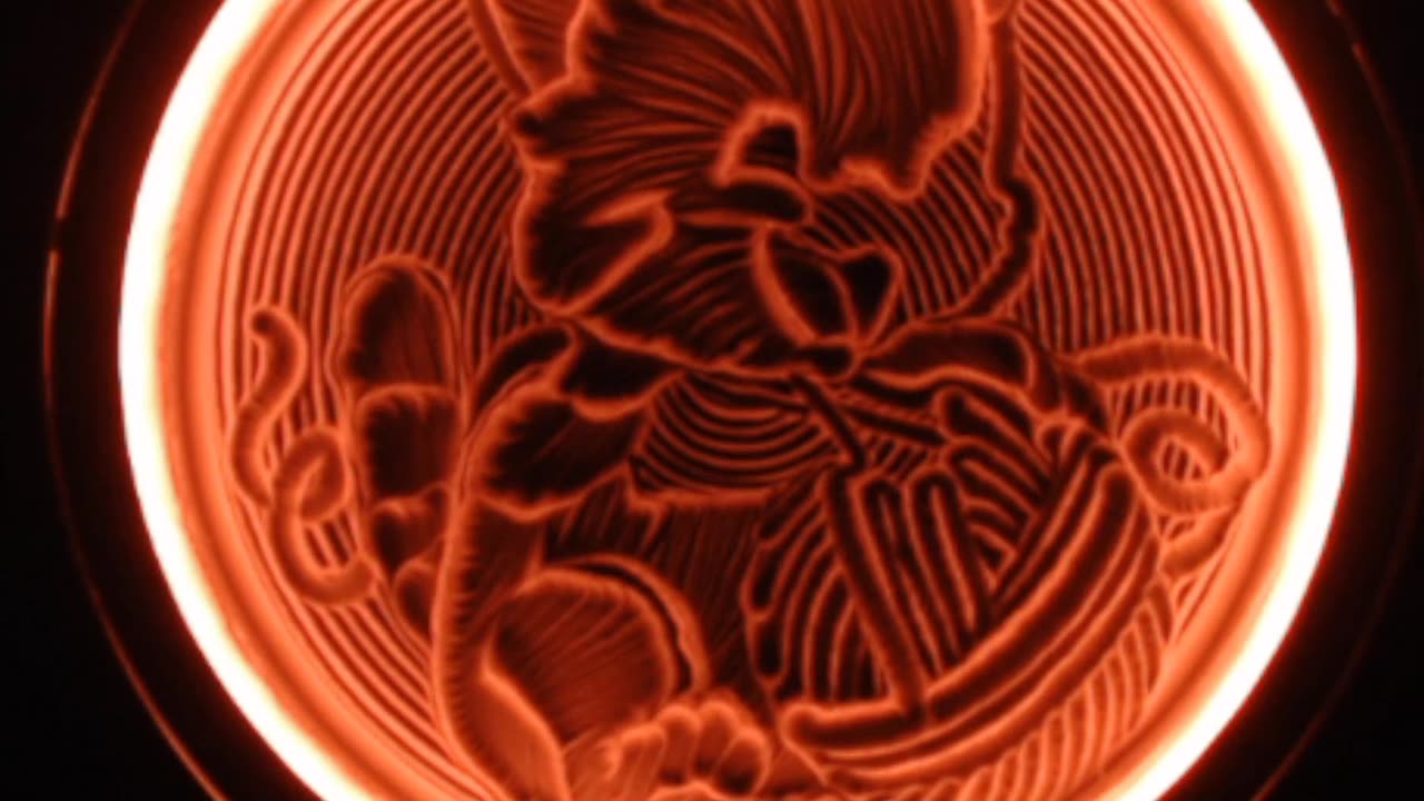 Kitten Kinetic Art Table