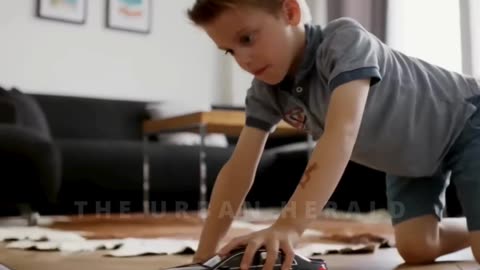 The genius behind Mercedes uncrashable toy cars