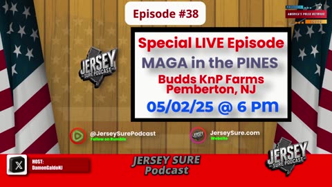 APN - Jersey Sure Podcast - LIVE @ MAGA in the Pines.