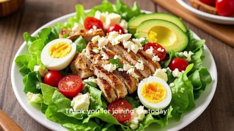 Cobb Salad Recipe | Colorful, Hearty & Packed with Protein #HealthyEats
