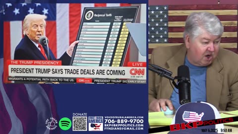 LIVESTREAM - Tuesday May 6, 2025 - 8:00am ET - Voice of Rural America with BKP
