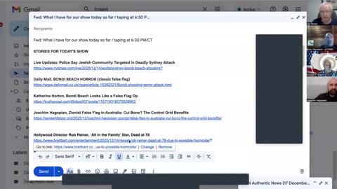 Truth vs. NEW$ Inc, Part 1 (16 December 2025) with Don Grahn, Joachim Hagopian, and Brian Davidson