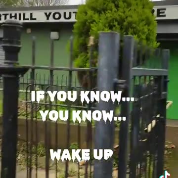 EVERGREEN CONTAINERS IN A YARD AT A YOUTH CENTER