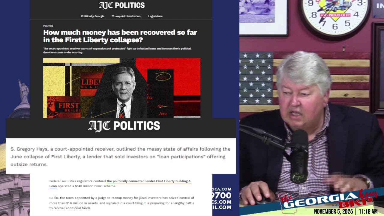 Georgia GOP's Circus of Chaos: BKP's No-Holds-Barred Roast of a Party on Fire