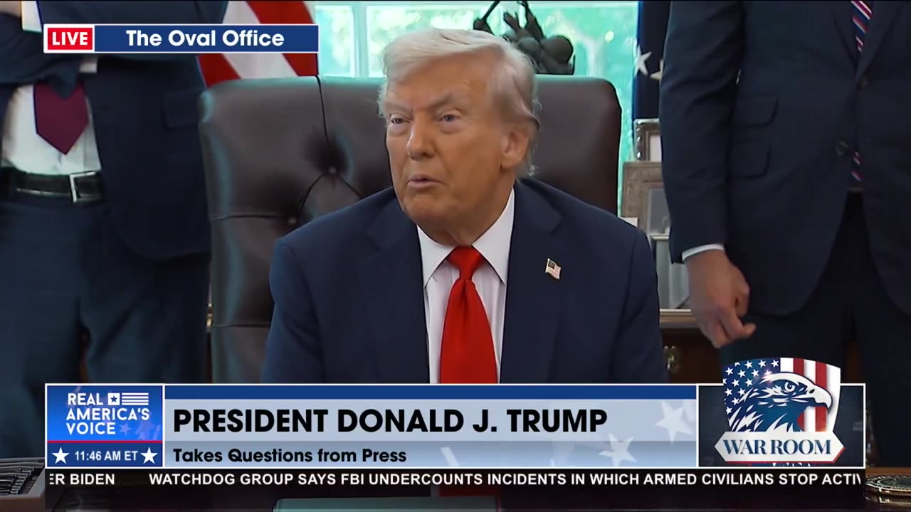 POTUS "FILING A LAWSUIT" AGAINST GOV. NEWSOM SOON