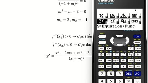 Toán 12: (x^2+(m-1)x+3-2m)/(x+m) đạt cực đại tại x=-1 .Tìm m