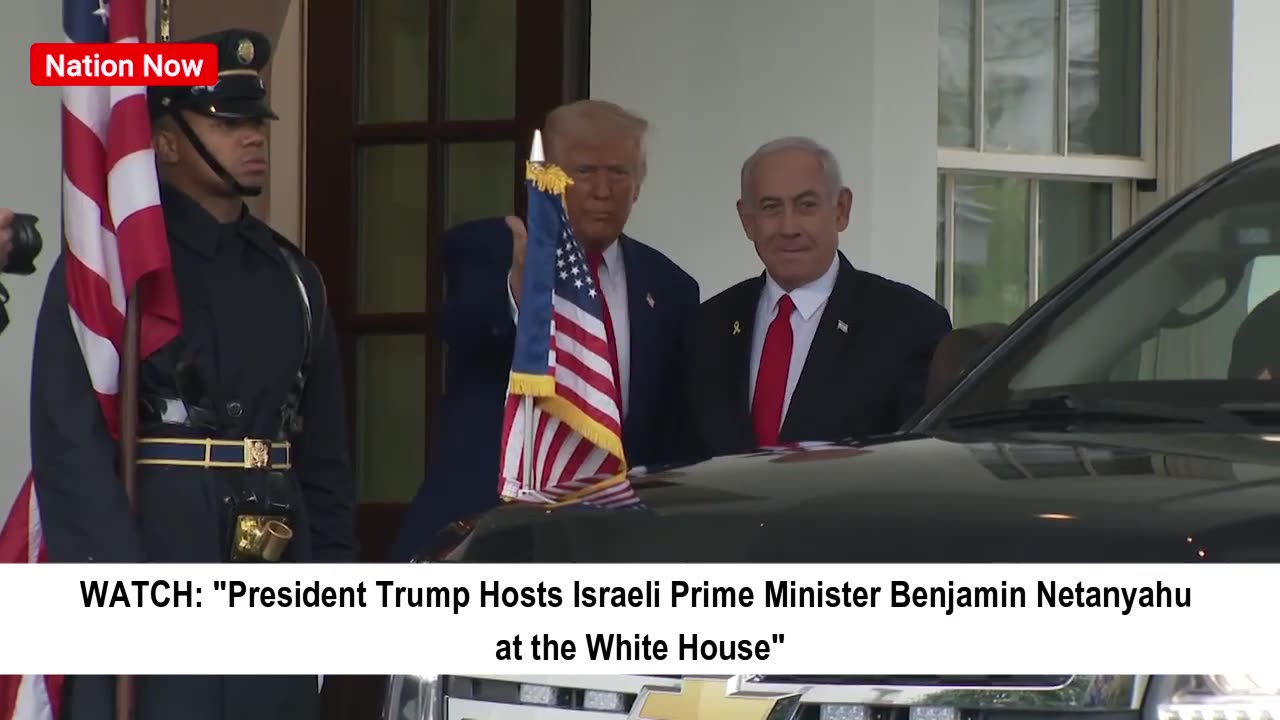"Trump Hosts Netanyahu at the White House"