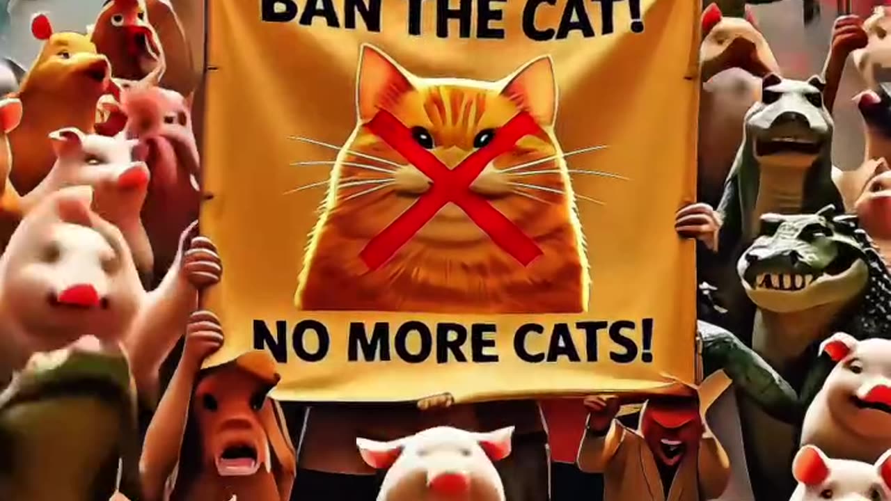 Ai animated cat funny video#pets#funny