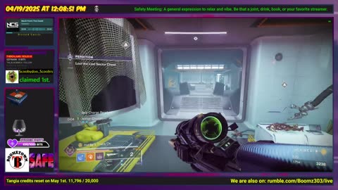 Destiny 2: 4-19-25 Perdition is the Lost Sector. Arc/Void Surge.
