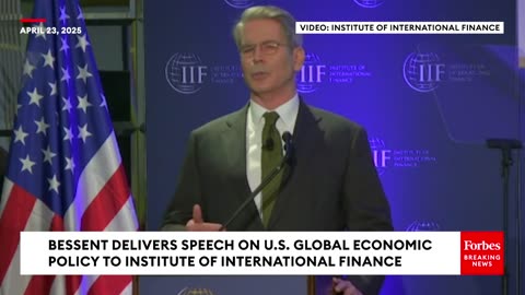 Treasury Secretary Bessent: 'More Than 100 Countries' Have Approached US To 'Rebalance' Trade