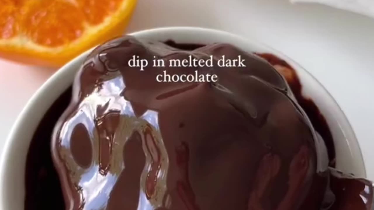 Chocolate Mandarine Bites