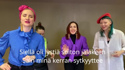 TUULETAR - Ievan polkka w/ lyrics